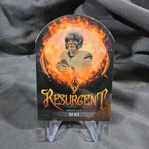 2025 Panini Phoenix Football BO NIX No. 9 RESURGENT DIE CUT SSP CASE HIT! DEN!